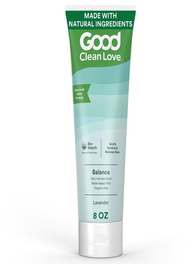 Good Clean Love Balance Feminine Wash, pH-Balanced Vaginal Moisturizer Cleanser for Women with Natural Ingredients, Gentle Cleansing Feminine Care Product, Reduces Vaginal Dryness & Odor, 8 Oz - Image 1